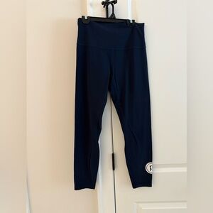 Pure Barre Lululemon Align Leggings size 8 Navy